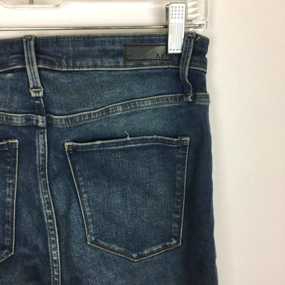 Abercrombie & Fitch Jeans Womens 27/4S Womans Simone High Rise Super Skinny Blue - Picture 6 of 11